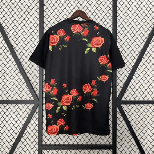 Fan Version 2024 Japan Black Rose Version Soccer Jersey Football Shirt