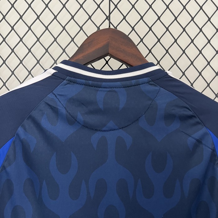 Fan Version Japan 2024 Special Version Blue Soccer Jersey Football Shirt