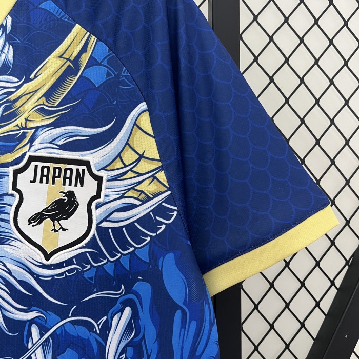 Fan Version 2024 Japan Blue Soccer Jersey Football Shirt