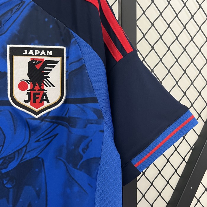 Fan Version Japan 2024 Blue Special Edition Soccer Jersey Football Shirt