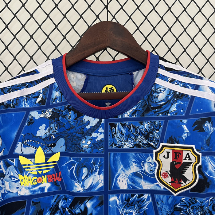 Fan Version Japan 2024 Dark Blue Dragon Version Soccer Jersey Football Shirt