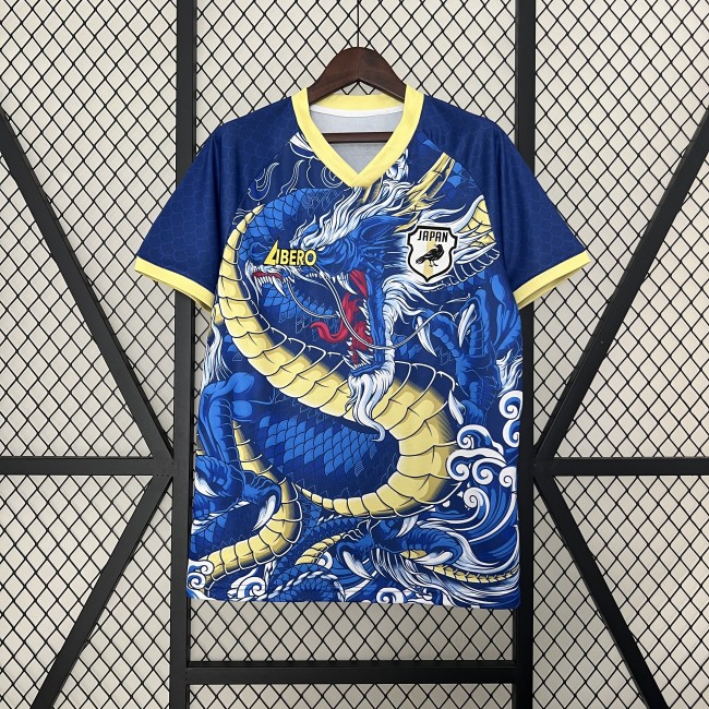 Fan Version 2024 Japan Blue Soccer Jersey Football Shirt