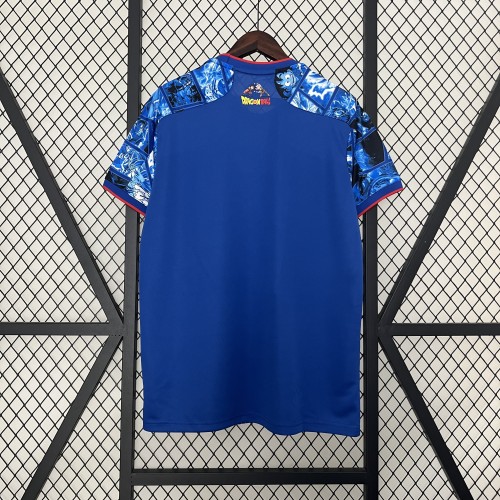 Fan Version Japan 2024 Dark Blue Dragon Version Soccer Jersey Football Shirt