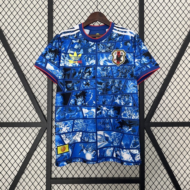 Fan Version Japan 2024 Dark Blue Dragon Version Soccer Jersey Football Shirt