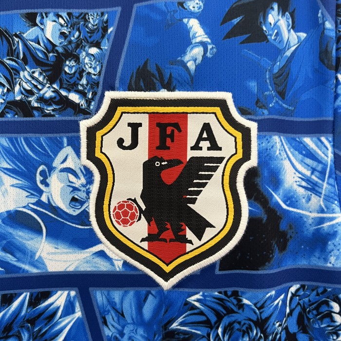 Fan Version Japan 2024 Dark Blue Dragon Version Soccer Jersey Football Shirt
