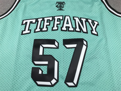 Tiffany 57 Blue NBA Shirt Basketball Jersey