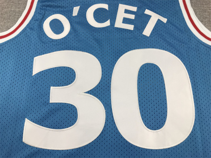 Perc O'Cet Movie 30 Blue NBA Shirt Basketball Jersey