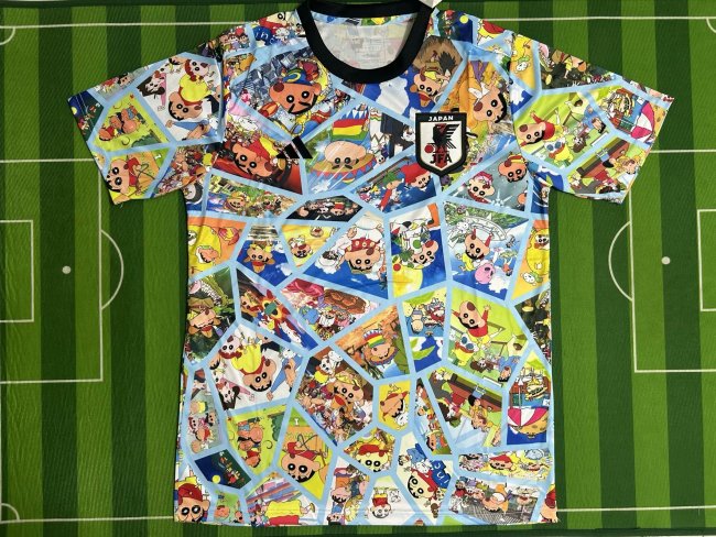 Fan Version Japan 2024 Cartoon Special Edition Soccer Jersey Football Shirt