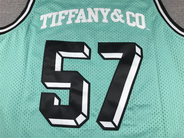 Tiffany 57 Blue NBA Shirt Basketball Jersey