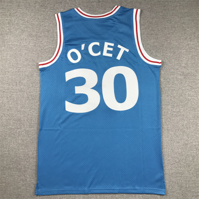 Perc O'Cet Movie 30 Blue NBA Shirt Basketball Jersey