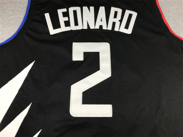 Statement Edition Los Angeles Clippers 2 LEONARD Black NBA Jersey Basketball Shirt