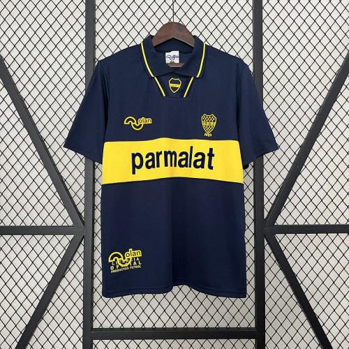 Retro Jersey 1994-1995 Boca Juniors Home Soccer Jersey Vintage Football Shirt