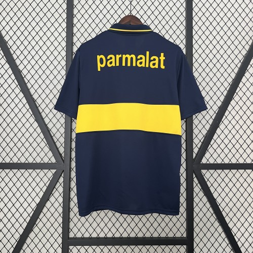 Retro Jersey 1994-1995 Boca Juniors Home Soccer Jersey Vintage Football Shirt