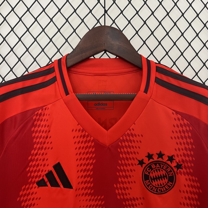 Fan Version 2024-2025 Bayern Munich Home Soccer Jersey Bayern Munchen Football Shirt