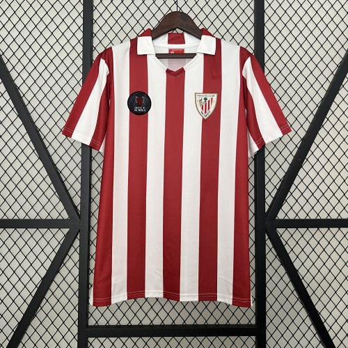 Retro Jersey 1984 Athletic Club de Bilbao Unique In The World Version Soccer Jersey
