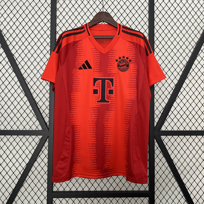 Fan Version 2024-2025 Bayern Munich Home Soccer Jersey Bayern Munchen Football Shirt