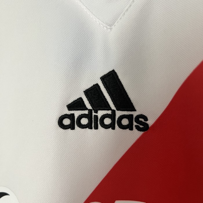 Retro Jersey 1998-1999 River Plate Home Soccer Jersey Vintage Football Shirt
