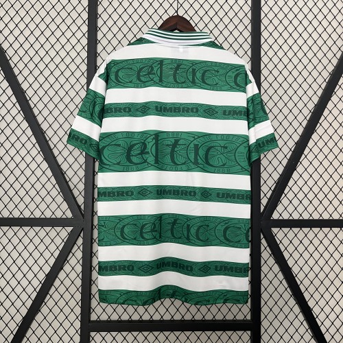 Retro Jersey 1995-1997 Celtic Home Soccer Jersey Celtics Vintage Football Shirt