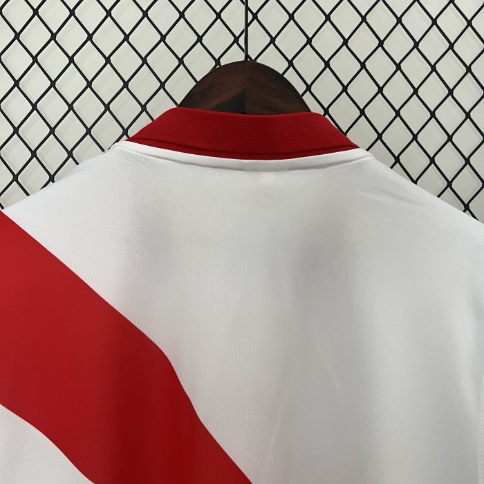 Retro Jersey 1998-1999 River Plate Home Soccer Jersey Vintage Football Shirt