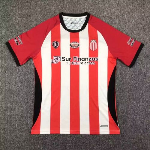 Fan Version 2024-2025 Barracas Central Home Soccer Jersey Football Shirt