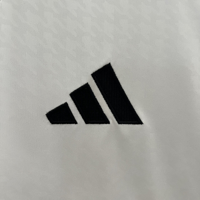 with Golden FIFA 2024 Patch Fan Version 2024-2025 Real Madrid Home Soccer Jersey Real Football Shirt