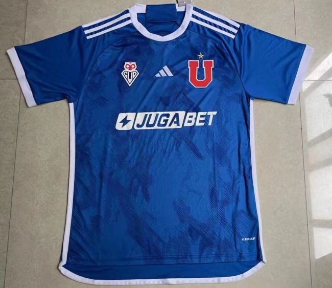 Fan Version 2024-2025 Universidad de Chile Blue Limited Edition Soccer Jersey