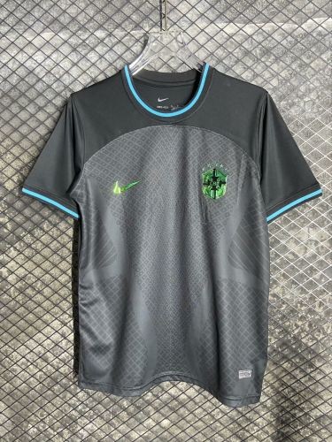 Fan Version 2024 Brazil Black Concept Version Soccer Jersey Brasil Camisetas de Futbol
