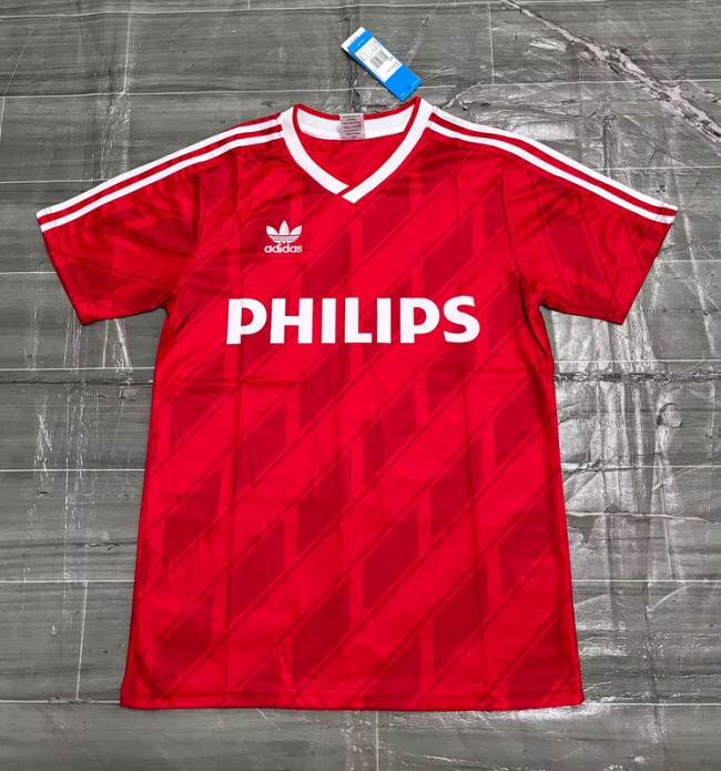 Retro Jersey 1987-1988 PSV Eindhoven Home Soccer Jersey Vintage Football Shirt
