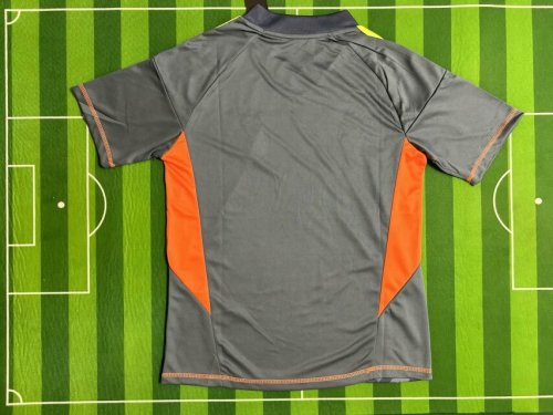 Fan Version Germany 2024 Black/Grey/Orange Goalkeeper Soccer Jersey Deutsch Football Shirt