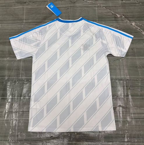 Retro Jersey 1987-1988 PSV Eindhoven Away White Soccer Jersey Vintage Football Shirt