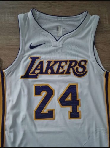 Los Angeles Lakers 24 BRYANT White NBA Jersey Basketball Shirt