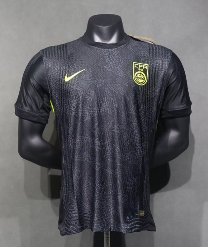 Player Version 2024 China Black Dragon Soccer Jersey Football Shirt
