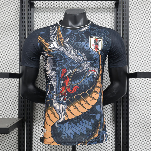 Player Version Japan 2024 Black/Blue Special Version Soccer Jersey Football Shirt