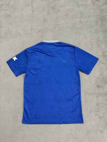 Fan Version 2024-2025 Everton Home Soccer Jersey Football Shirt