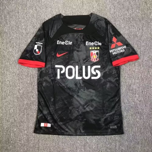 Fans Version 2024-2025 Urawa Red Diamonds Third Away Black Soccer Jersey
