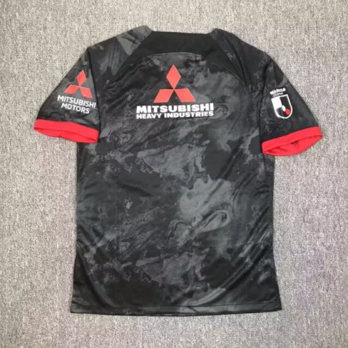 Fans Version 2024-2025 Urawa Red Diamonds Third Away Black Soccer Jersey