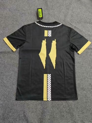 Fan Version 2024 Palestine Black Soccer Jersey FC Palestina Football Shirt