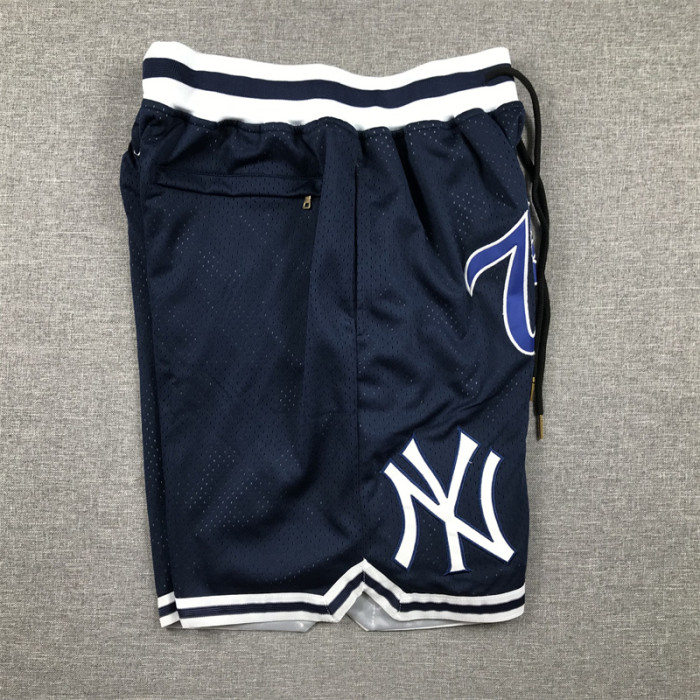 New York Yankees Dark Blue Shorts