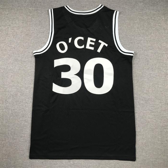 Perc O'Cet Movie 30 Black NBA Shirt Basketball Jersey