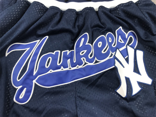 New York Yankees Dark Blue Shorts