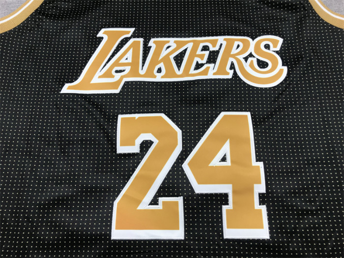 Featured Edition Los Angeles Lakers 24 BRYANT Black NBA Jersey Basketball Shirt