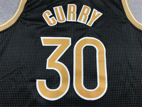 Featured Edition State Warriors 30 CURRY NBA Jersey Black Basketball Shirt