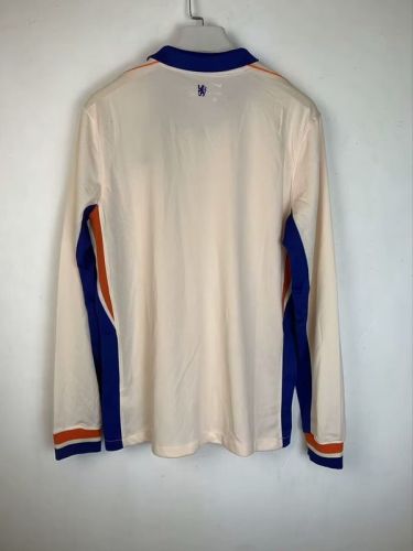Long Sleeve 2024-2025 Chelsea Away Soccer Jersey Football Shirt