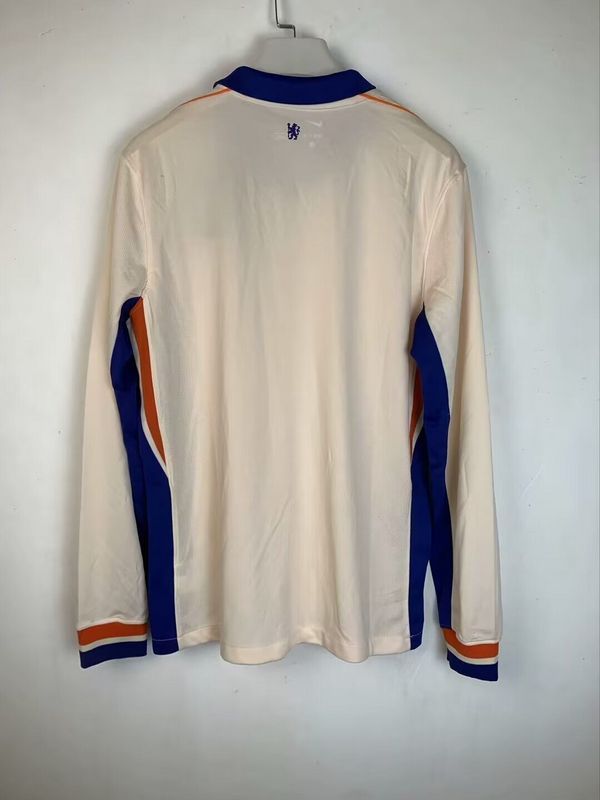 Long Sleeve 2024-2025 Chelsea Away Soccer Jersey Football Shirt