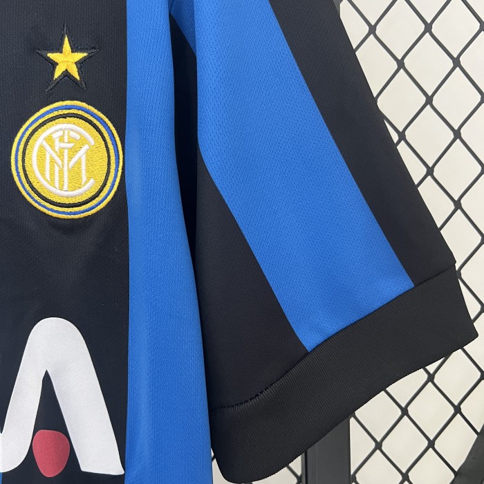 Retro Jersey 1990-1991 Inter Milan Home Soccer Jersey Vintage Football Shirt