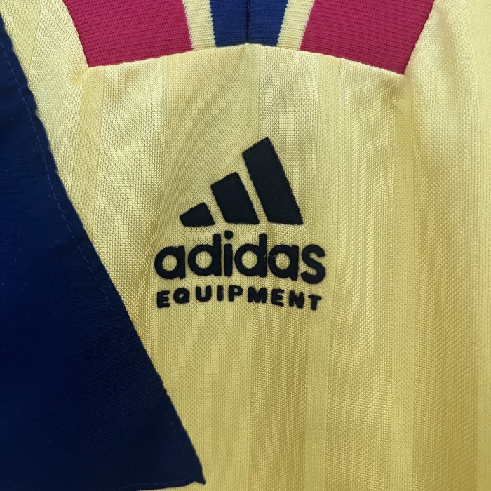 Retro Jersey 1993-1994 Arsenal Away Yellow Soccer Jersey Vintage Football Shirt