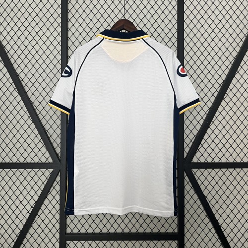 Retro Jersey 2003-2004 Parma Away White Soccer Jersey Vintage Football Shirt