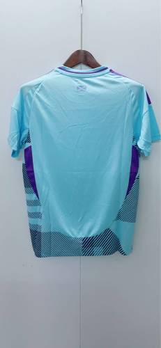 Fan Version Scotland 2024 Away Soccer Jersey Football Shirt