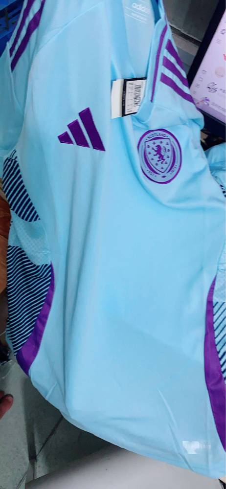 Fan Version Scotland 2024 Away Soccer Jersey Football Shirt