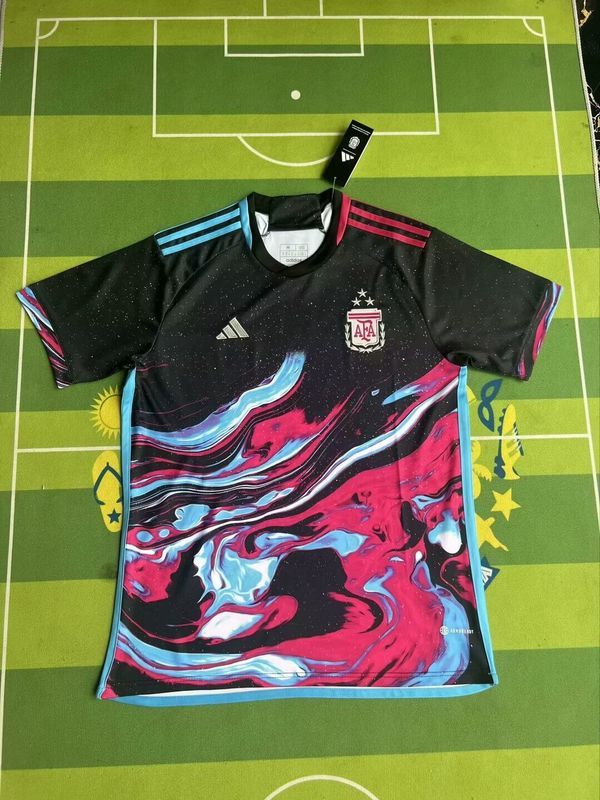 Fan Version Argentina 2024 Colorful Special Version Soccer Jersey Football Shirt